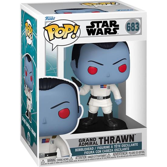 Star Wars: Grand Admiral Thrawn POP! Star Wars Vinyl Figur (#683)