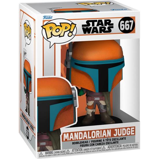 Star Wars: Mandalorian Judge POP! Star Wars Vinyl Figur (#667)