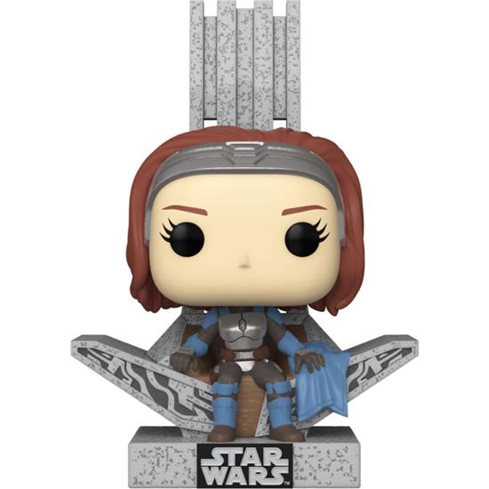 Star Wars: Bo Katan w/Throne POP! Deluxe Vinyl Figur (#669)