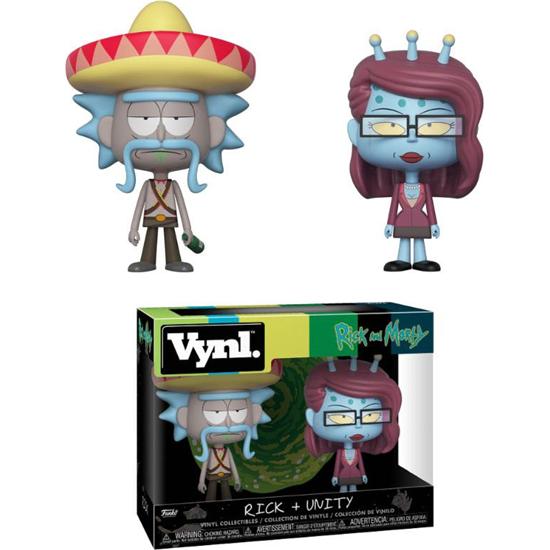 Rick and Morty: Rick and Morty VYNL Vinyl Figures 2-Pack Rick & Unity 10 cm