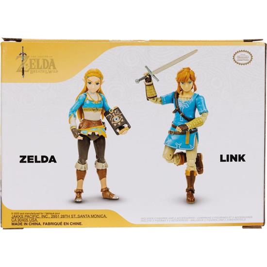 Zelda: Princess Zelda & Link Action Figure 2-Pack 10 cm