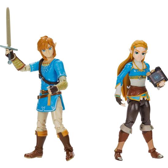 Zelda: Princess Zelda & Link Action Figure 2-Pack 10 cm