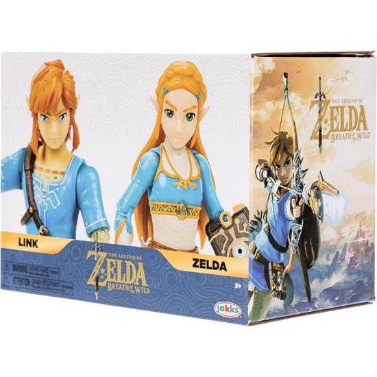 Zelda: Princess Zelda & Link Action Figure 2-Pack 10 cm