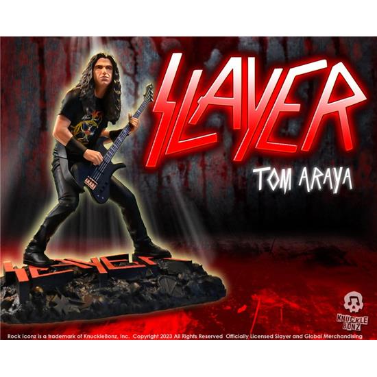 Slayer: Tom Araya II Rock Iconz Statue 1/9 22 cm