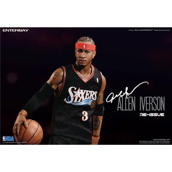 NBA: Allen Iverson Limited Retro Edition Real Masterpiece Action Figure 1/6 30 cm