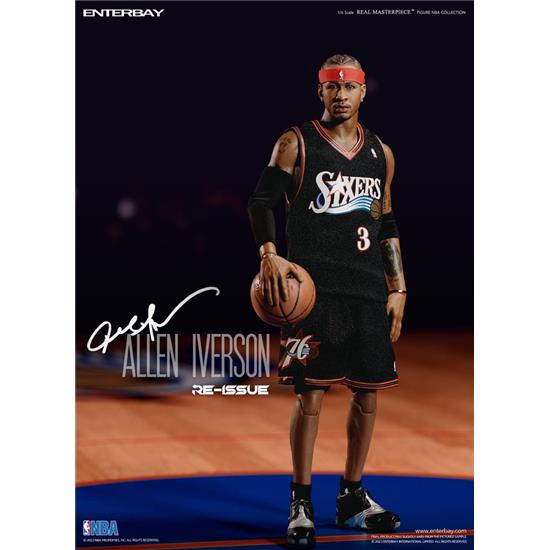 NBA: Allen Iverson Limited Retro Edition Real Masterpiece Action Figure 1/6 30 cm