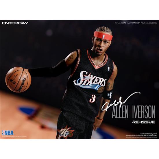 NBA: Allen Iverson Limited Retro Edition Real Masterpiece Action Figure 1/6 30 cm