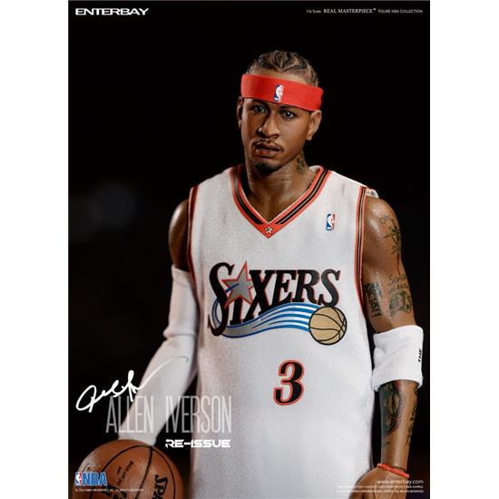 NBA: Allen Iverson Limited Retro Edition Real Masterpiece Action Figure 1/6 30 cm