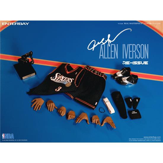 NBA: Allen Iverson Limited Retro Edition Real Masterpiece Action Figure 1/6 30 cm