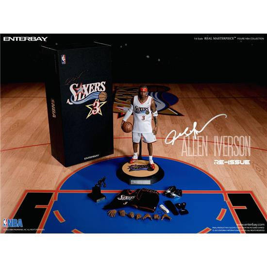 NBA: Allen Iverson Limited Retro Edition Real Masterpiece Action Figure 1/6 30 cm