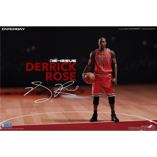 NBA: Derrick Rose Limited Retro Edition Real Masterpiece Action Figure 1/6 30 cm