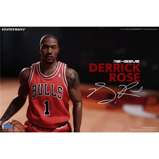 NBA: Derrick Rose Limited Retro Edition Real Masterpiece Action Figure 1/6 30 cm