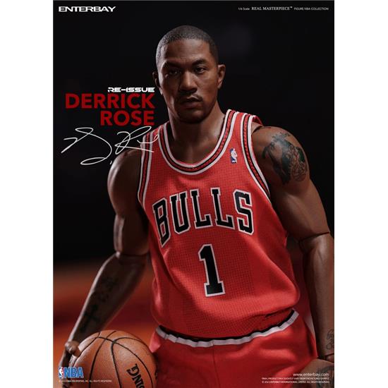 NBA: Derrick Rose Limited Retro Edition Real Masterpiece Action Figure 1/6 30 cm