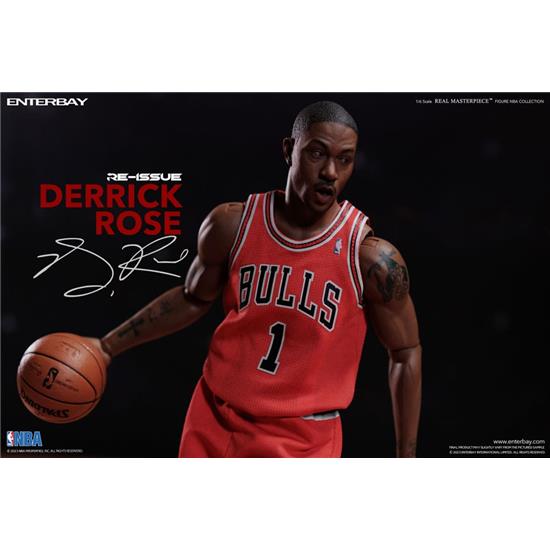 NBA: Derrick Rose Limited Retro Edition Real Masterpiece Action Figure 1/6 30 cm