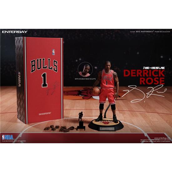 NBA: Derrick Rose Limited Retro Edition Real Masterpiece Action Figure 1/6 30 cm