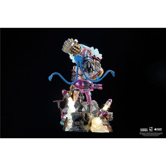 League Of Legends: Vi & Jinx Statues 1/6 2-Pack