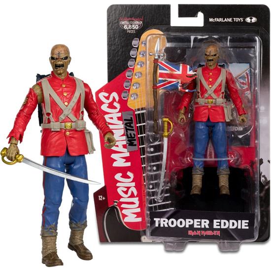 Iron Maiden: Trooper Eddie (Iron Maiden) Metal Music Maniacs Action Figure 15 cm