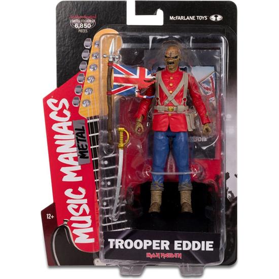 Iron Maiden: Trooper Eddie (Iron Maiden) Metal Music Maniacs Action Figure 15 cm