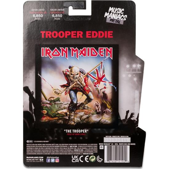 Iron Maiden: Trooper Eddie (Iron Maiden) Metal Music Maniacs Action Figure 15 cm