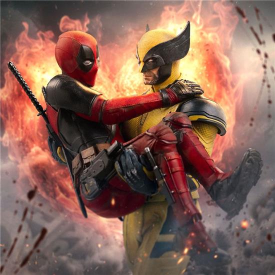 Marvel: Deadpool & Wolverine Deluxe Art Scale Statue 1/10 21 cm