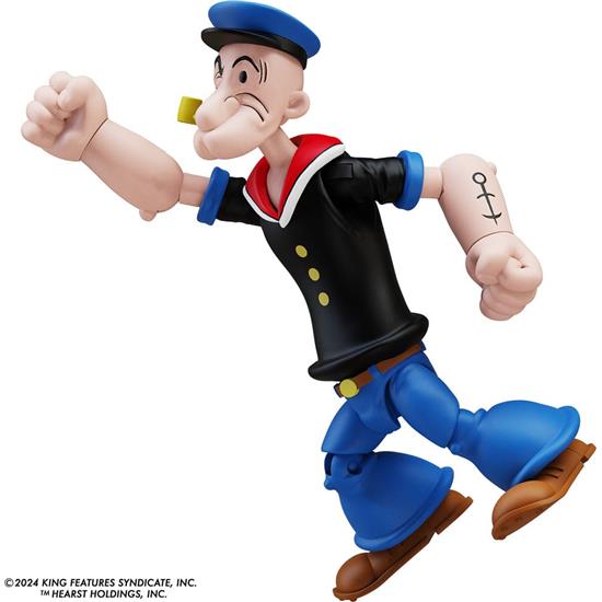 Popeye: Popeye 1st Appearance Black Shirt Action Figure