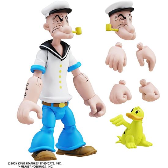 Popeye: Popeye 1st Appearance White Shirt Action Figure