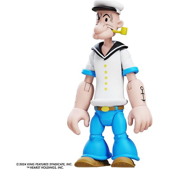 Popeye: Popeye 1st Appearance White Shirt Action Figure