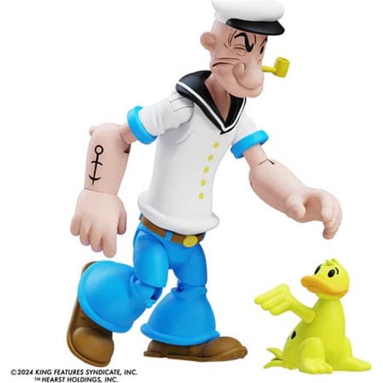 Popeye: Popeye 1st Appearance White Shirt Action Figure