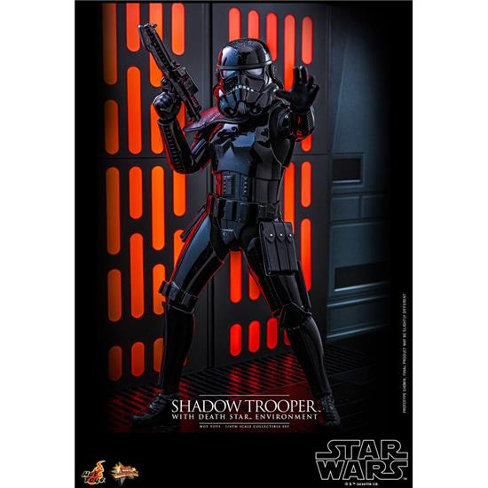 Star Wars: Shadow Trooper with Death Star Environment Movie Masterpiece Action Figure 1/6 30 cm