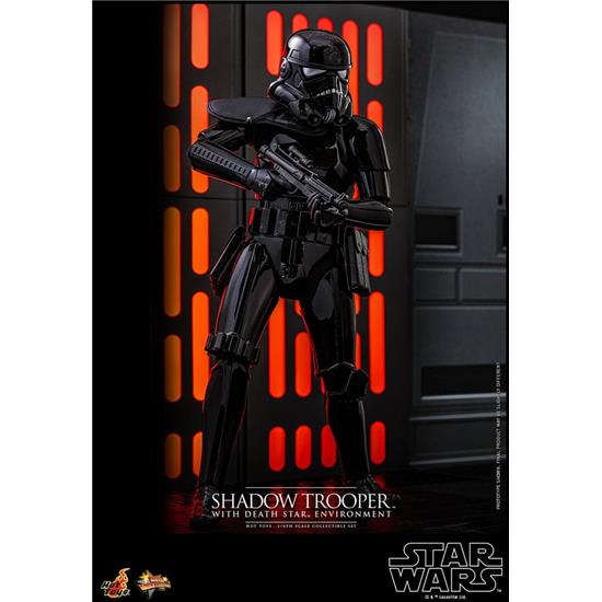 Star Wars: Shadow Trooper with Death Star Environment Movie Masterpiece Action Figure 1/6 30 cm