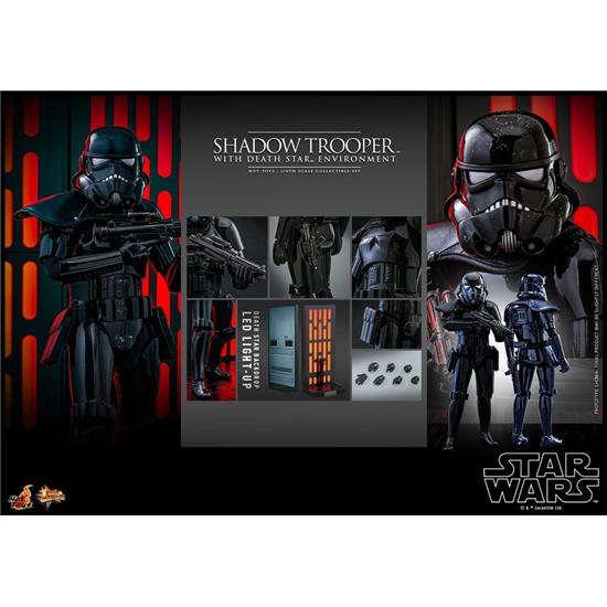 Star Wars: Shadow Trooper with Death Star Environment Movie Masterpiece Action Figure 1/6 30 cm