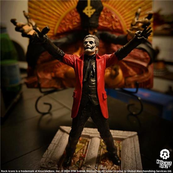 Ghost: Papa Emeritus IV Rock Iconz Statue 22 cm