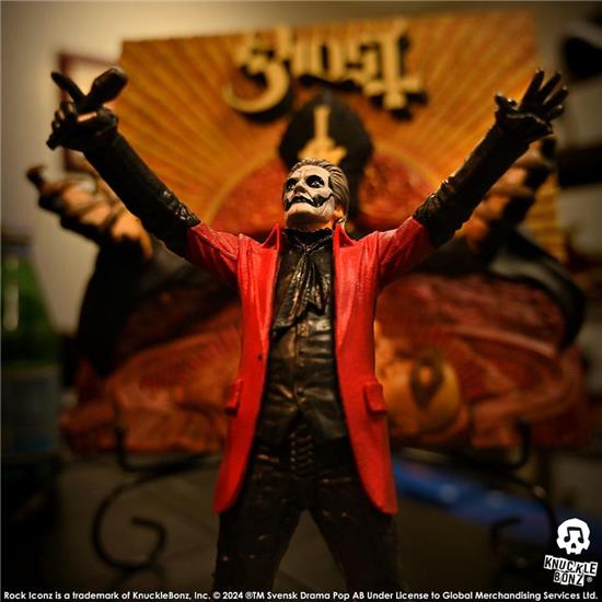 Ghost: Papa Emeritus IV Rock Iconz Statue 22 cm