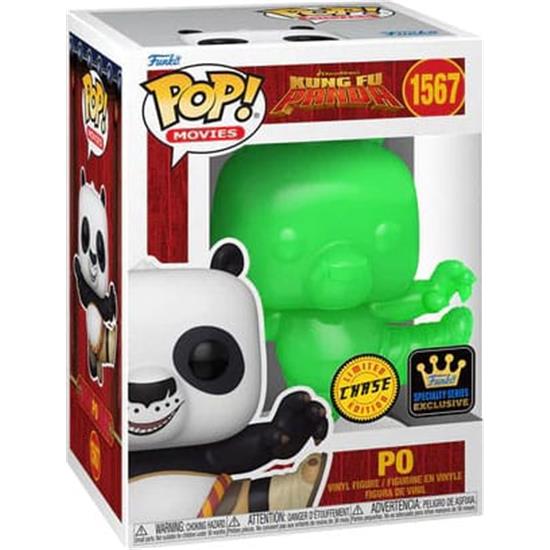 Kung Fu Panda: Po Exclusive POP! Movies Vinyl Figur (#1567) - CHASE