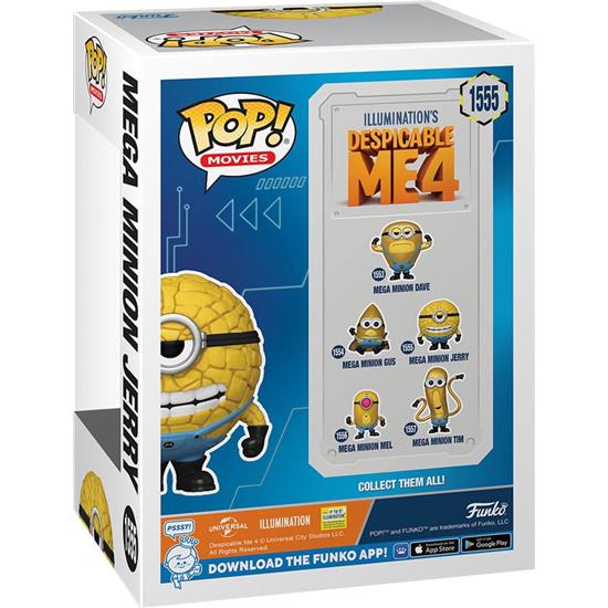 Grusomme Mig: Mega Minion Jerry POP! Movies Vinyl Figur (#1555)