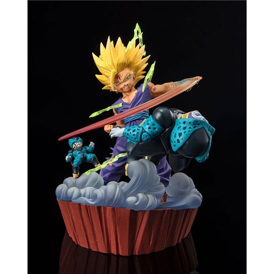 Manga & Anime: Marshall Super Saiyan 2 Son Gohan Anger Exploding Into Power FiguartsZERO Extra Battle Statue 20 cm