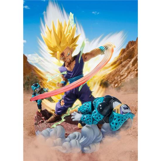 Manga & Anime: Marshall Super Saiyan 2 Son Gohan Anger Exploding Into Power FiguartsZERO Extra Battle Statue 20 cm