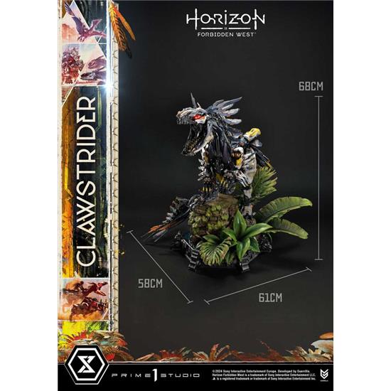 Horizon Forbidden West: Clawstrider Bonus Version Ultimate Premium Masterline Series Statue 1/4 68 cm