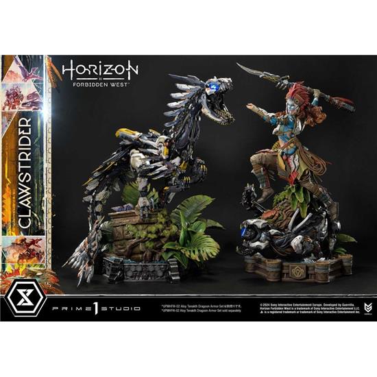 Horizon Forbidden West: Clawstrider Bonus Version Ultimate Premium Masterline Series Statue 1/4 68 cm