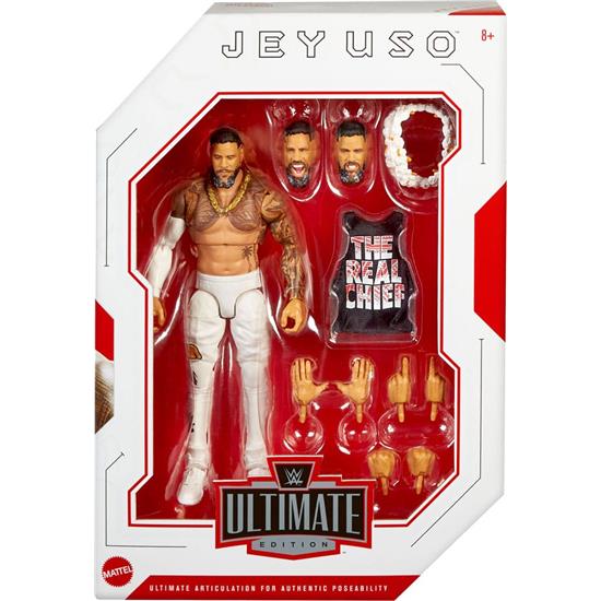 Wrestling: Jey Uso Ultimate Edition Action Figure 15 cm