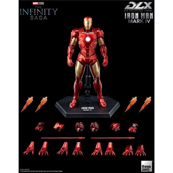 Infinity Saga: Iron Man Mark 4 DLX Action Figure 1/12 17 cm