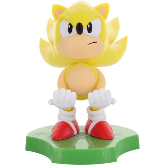 Sonic The Hedgehog: Super Sonic Holdem Cable Guy 10 cm