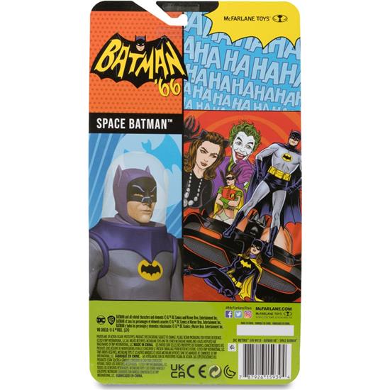 Batman: Space Batman (Batman 1966) Retro Action Figure 15 cm