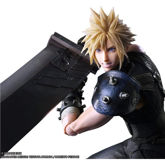 Final Fantasy: Cloud Strife Play Arts Kai Action Figure 27 cm