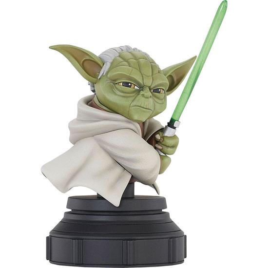 Star Wars: Yoda (Clone Wars) Buste 1/7 13 cm