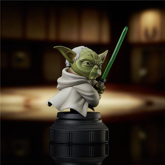 Star Wars: Yoda (Clone Wars) Buste 1/7 13 cm