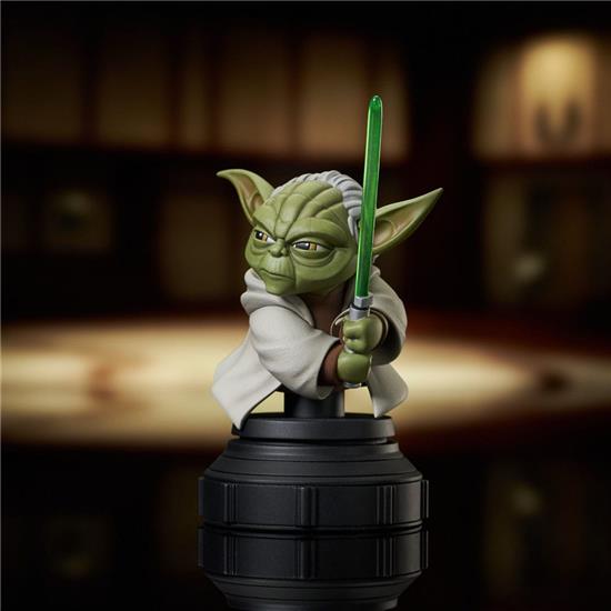 Star Wars: Yoda (Clone Wars) Buste 1/7 13 cm