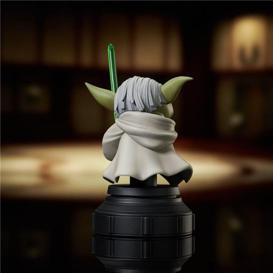 Star Wars: Yoda (Clone Wars) Buste 1/7 13 cm