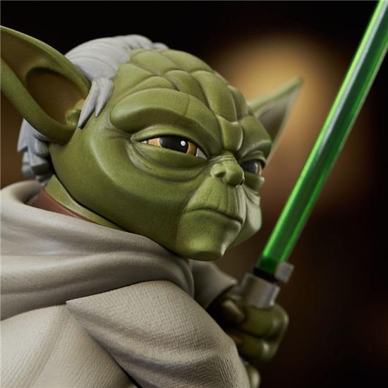 Star Wars: Yoda (Clone Wars) Buste 1/7 13 cm