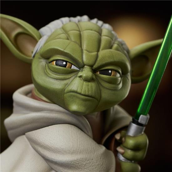 Star Wars: Yoda (Clone Wars) Buste 1/7 13 cm